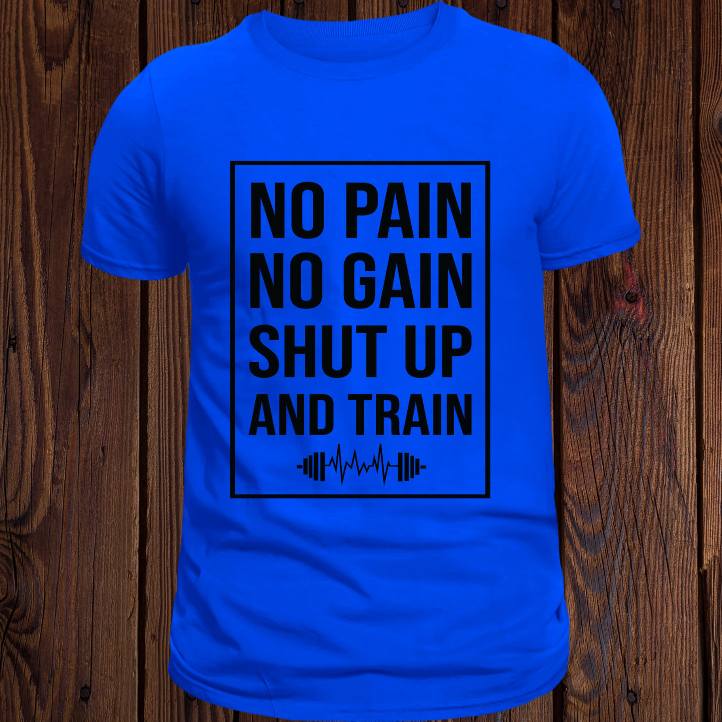 No Pain No Gain White