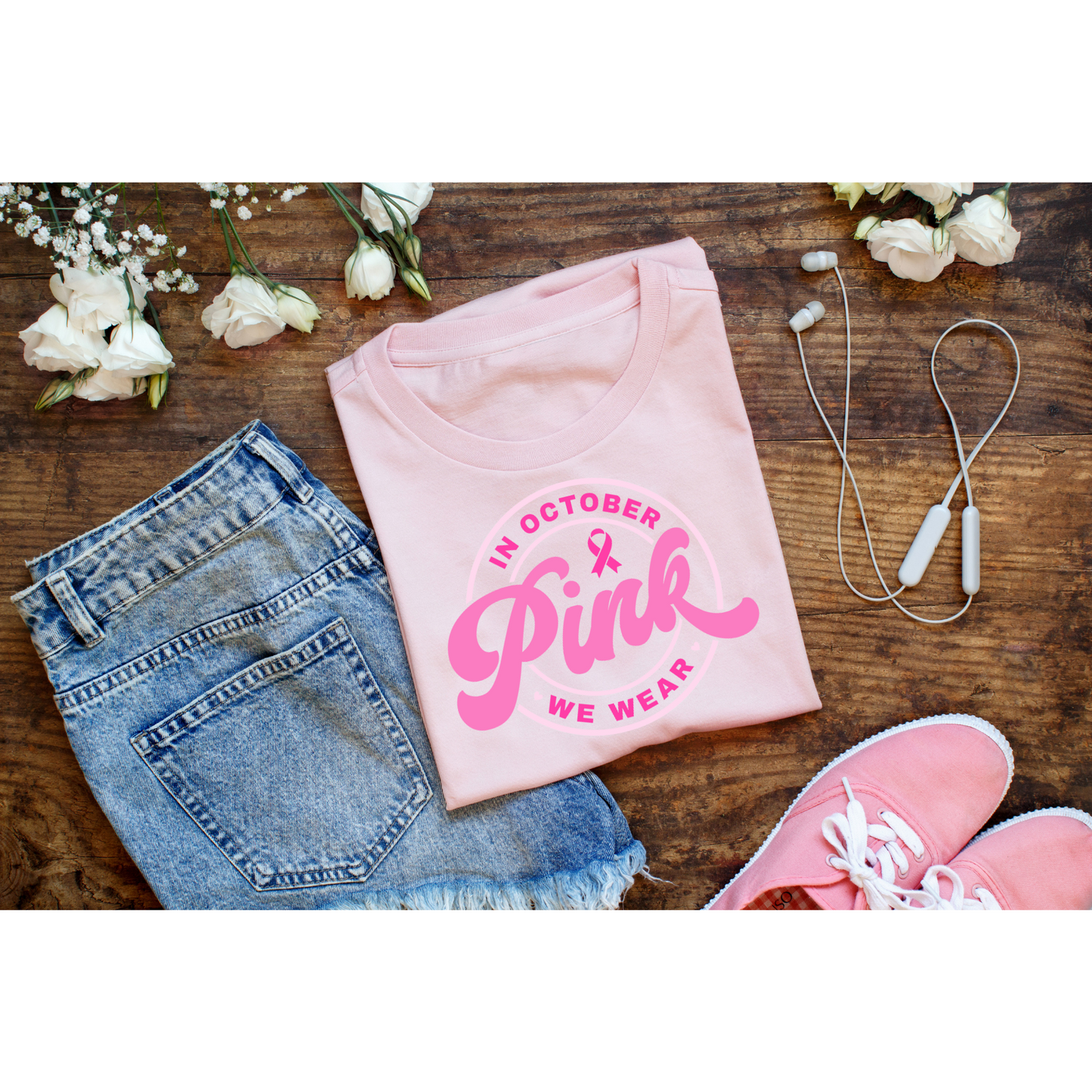 October Pink Unity Tee