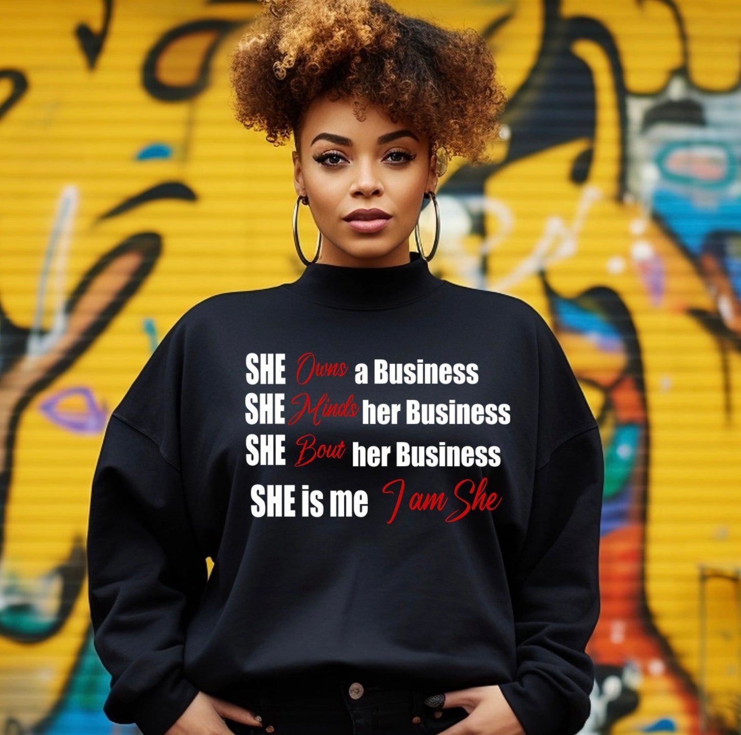 She Owns a Business