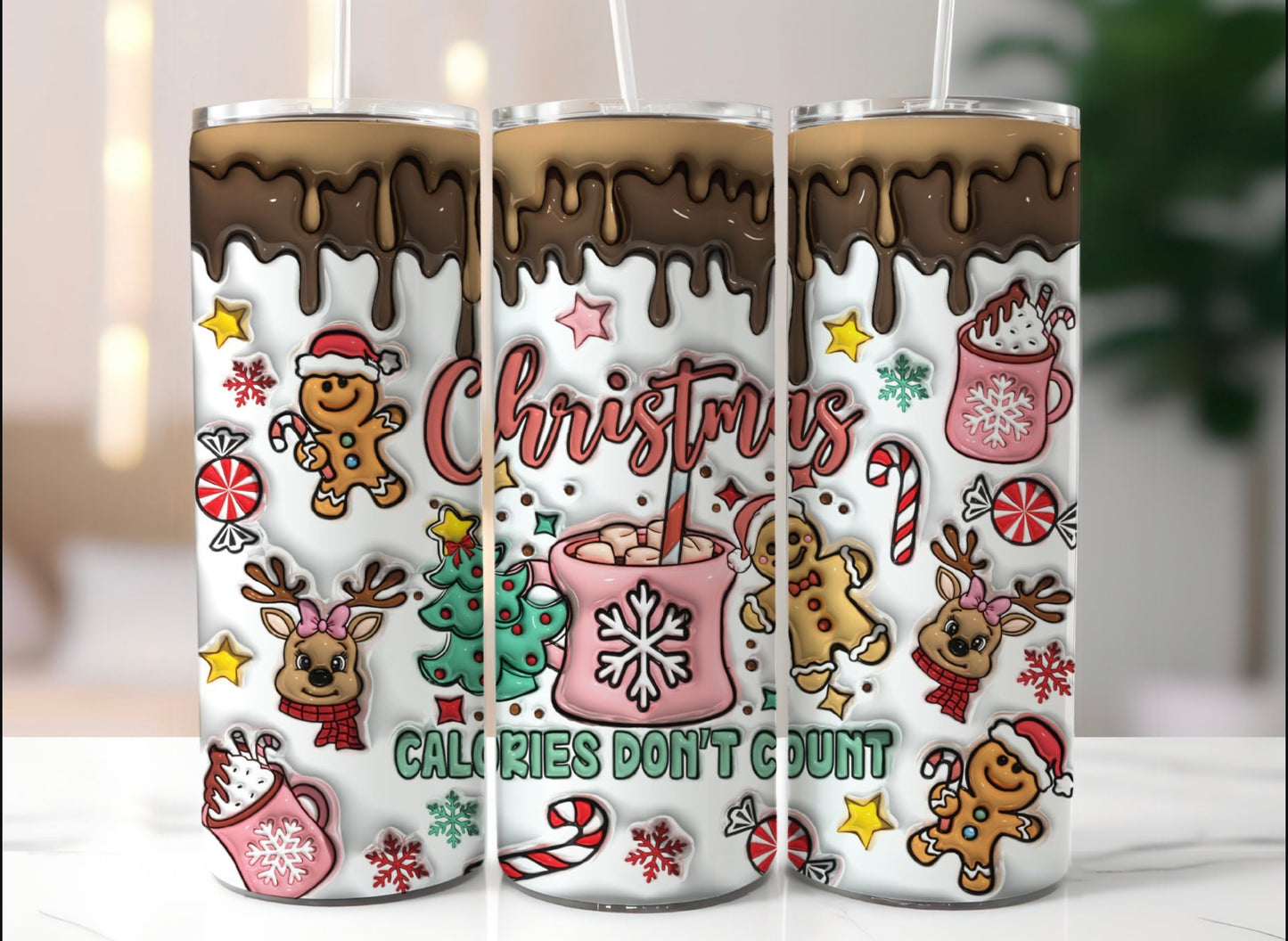 Christmas Calories Don’t Count 3D