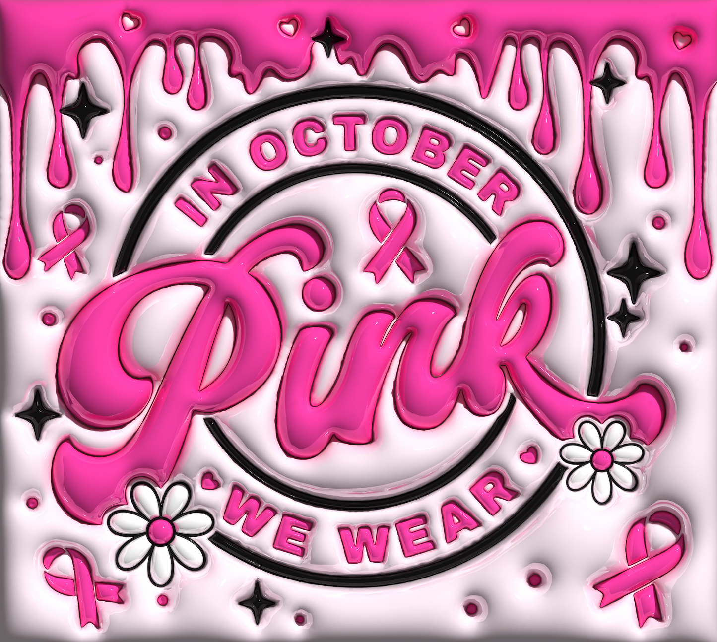 October Pink Awareness Tumbler