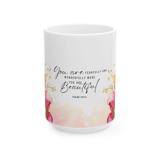 You are Fearfully and Wonderfully Made 12oz Wine Tumbler