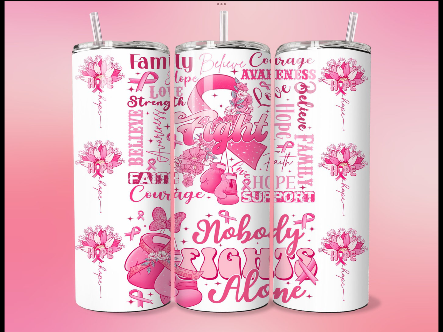 Pink Awareness Tumbler