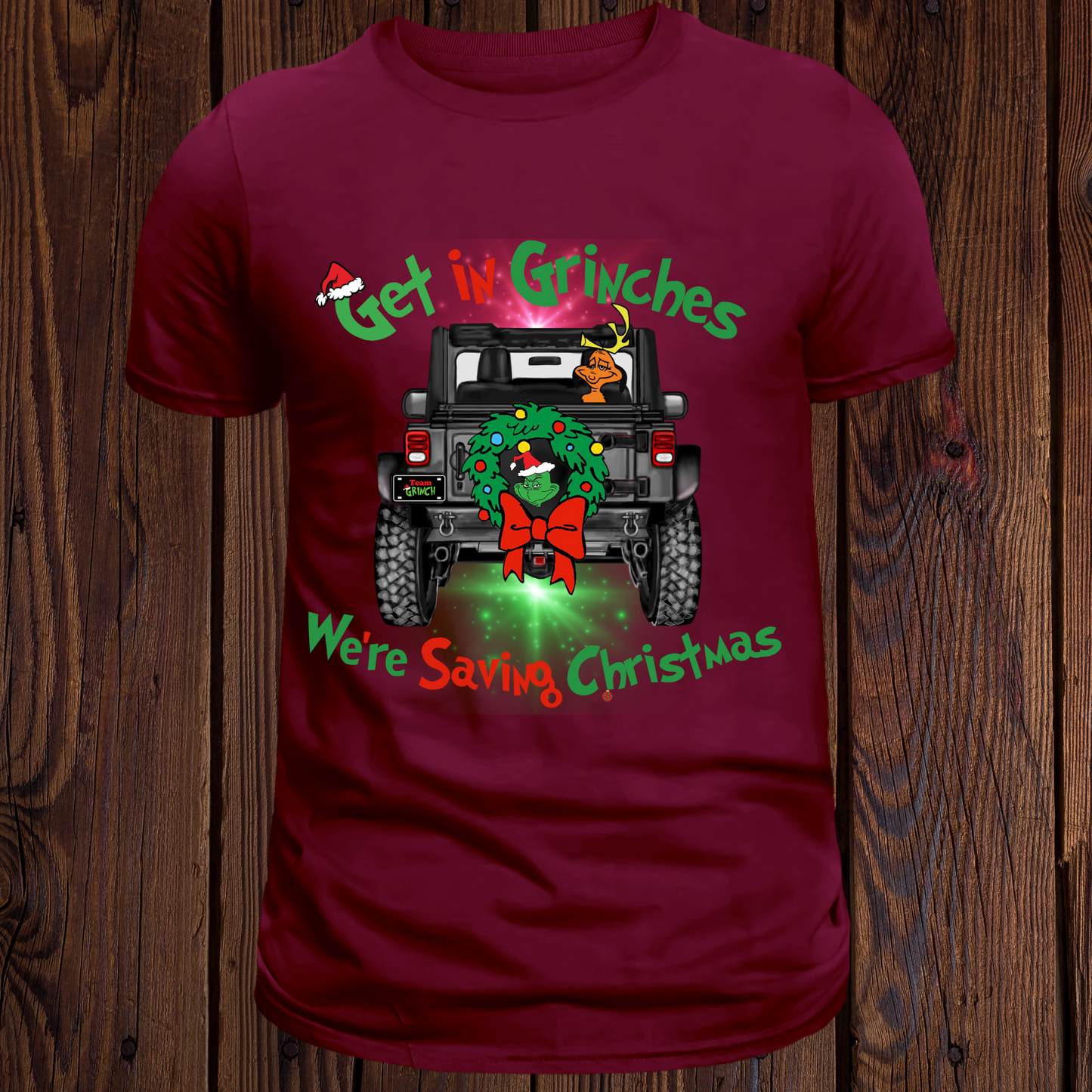Get in Grinches, We're Saving Christmas"