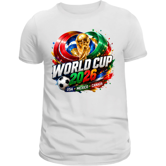 World Cup 2026 Splash Art T-Shirt | USA • Mexico • Canada