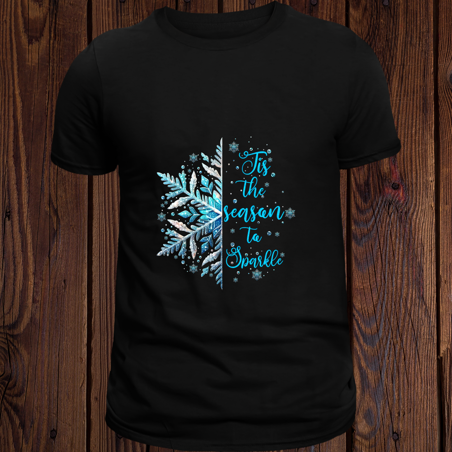 Tis the Season to Sparkle- Blue