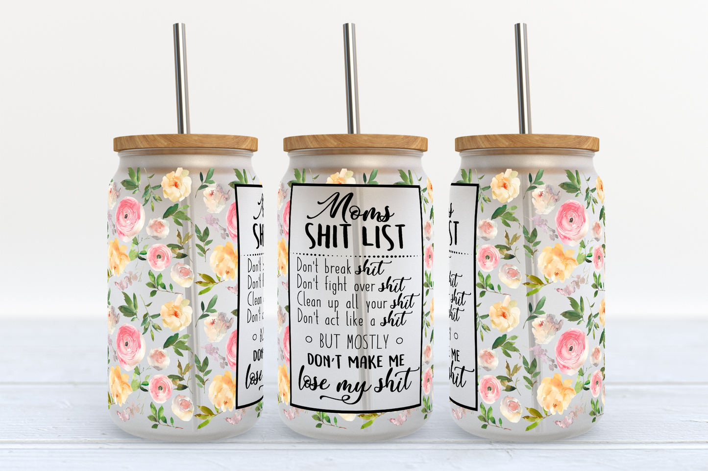 Mom’s Shit List Can