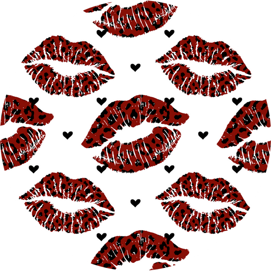 Red Lips Coaster