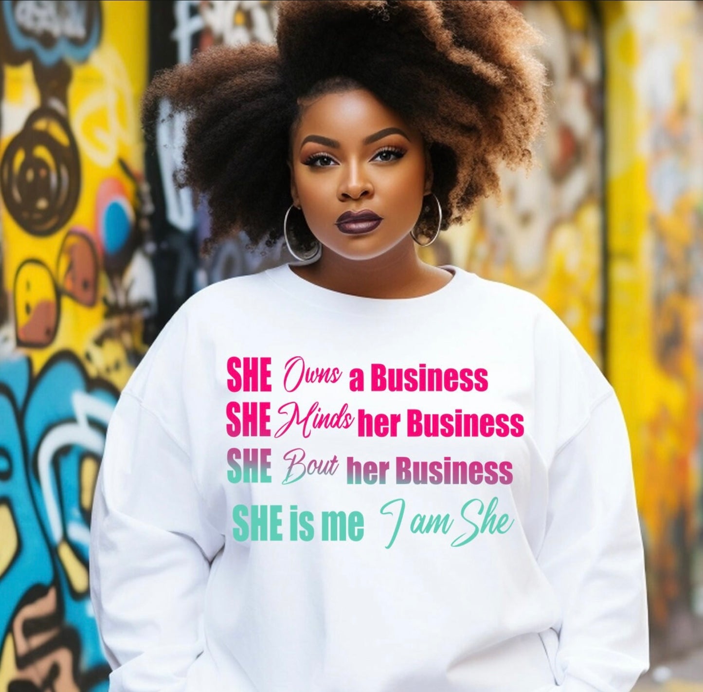 She Owns a Business