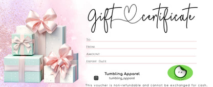 Christmas Gift Certificates