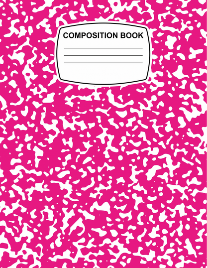 Composition Notebook - Letter size