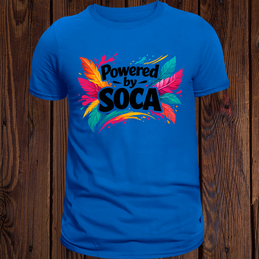 Powered by Soca Graphic Tee