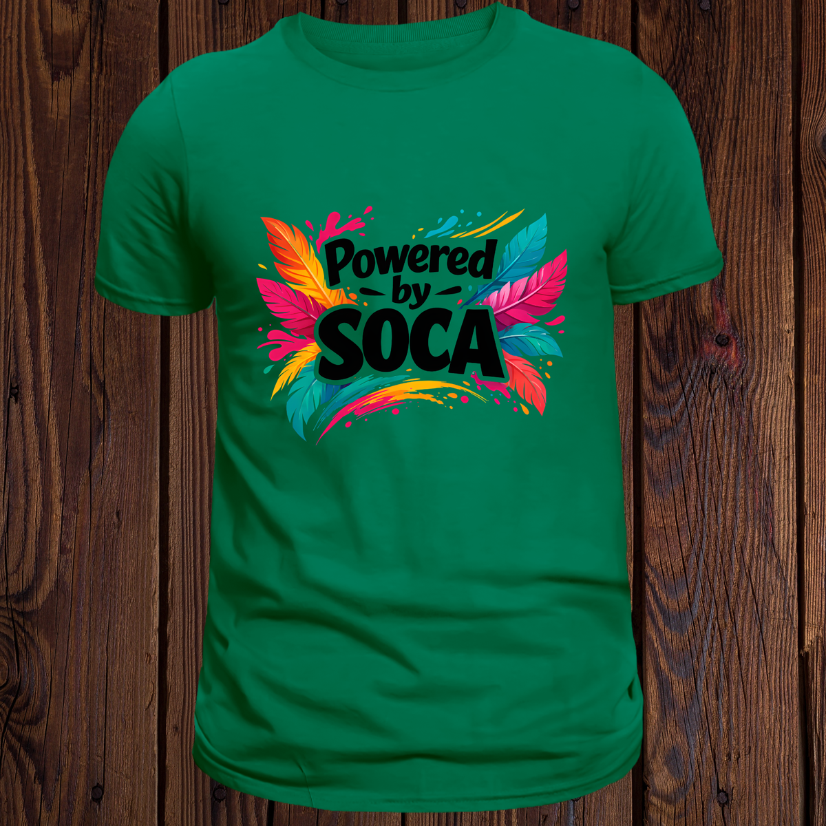 Powered by Soca Graphic Tee