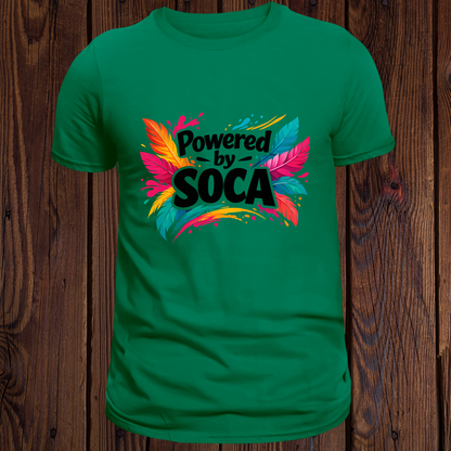 Powered by Soca Graphic Tee