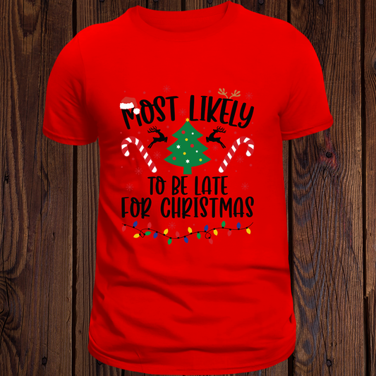 Most Likely to be Late for Christmas