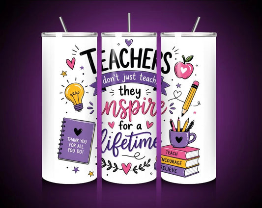 Teachers Inspire 20oz Tumbler