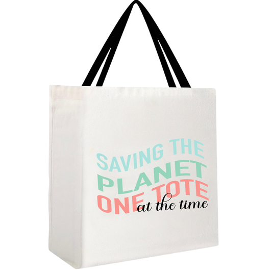 Saving the Planet Tote Bag