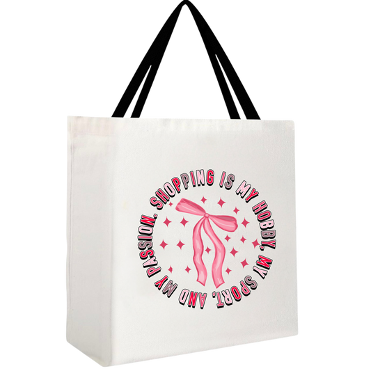 Shopping is My Hobby Tote Bag