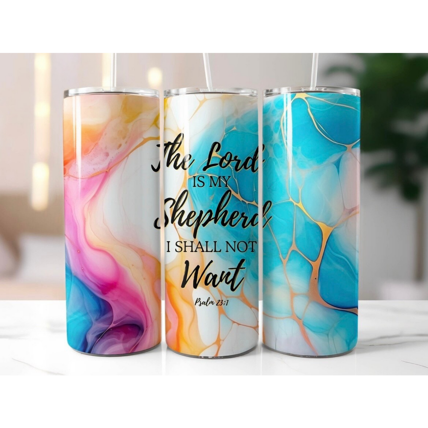 The Lord Is My Shepherd 20oz Tumbler