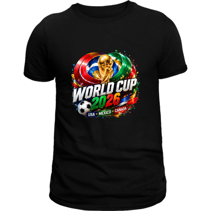 World Cup 2026 Splash Art T-Shirt | USA • Mexico • Canada